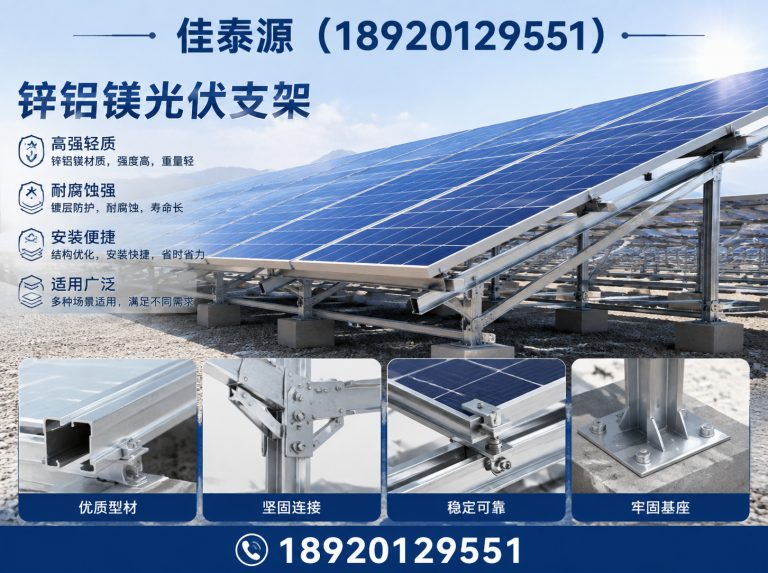 西青区光伏支架解决方案展示图